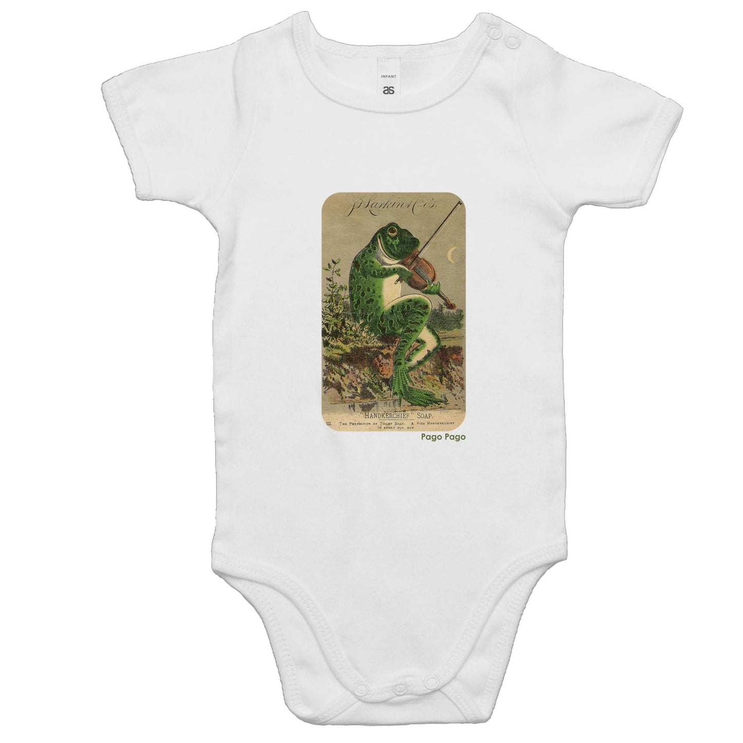 FROGGIE BABY ONESIE